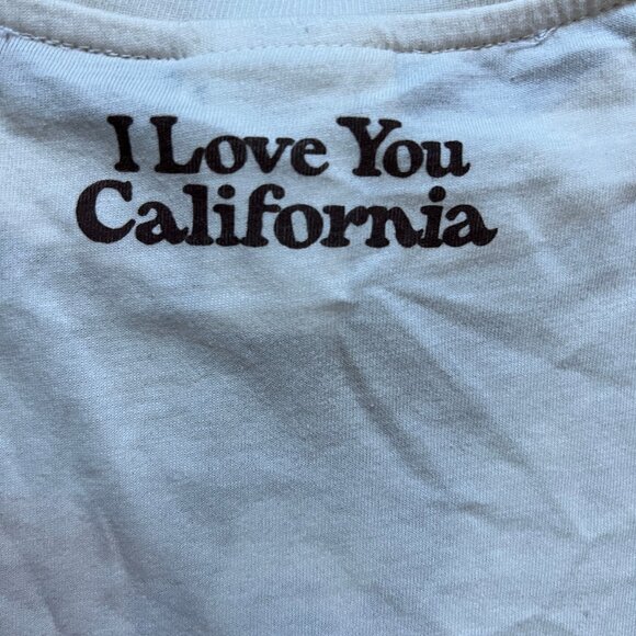 NWT San Francisco Mercantile I Love You California Bear Hug Tee Slim Unisex | L - Picture 7 of 11